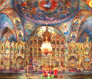 Собор Всемилостивого Спаса. Известные люди России и Скорбященский монастырь